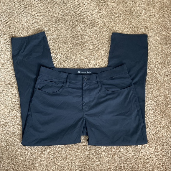 Travis Mathew Other - TravisMathew Open to Close Men's Performance Golf Pants Navy Blue Size 34 Custom
